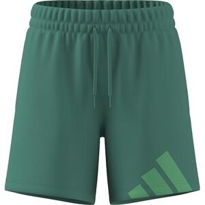 Adidas Sweat Shorts Large Women's SHORTS Powder Teal / Green Athletic Gym NWT